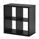 Most storage cubes aren’t designed for records, but the IKEA Kallax has 13" x 13" shelves that are perfectly sized to hold them.